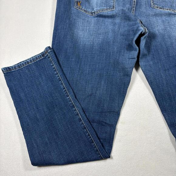 Kut From The Kloth Womens Jeans Size 16 Boyfriend Blue Denim Relaxed Y2K Vintage - Picture 14 of 16